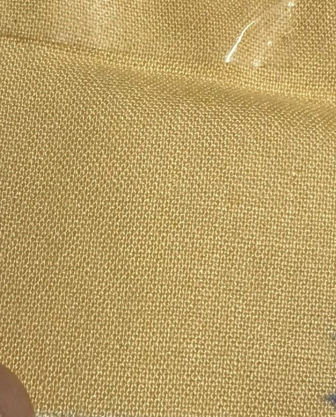 Rashmi Engineered Chevron Pintucks Hand Made Coordset - Lt Beige