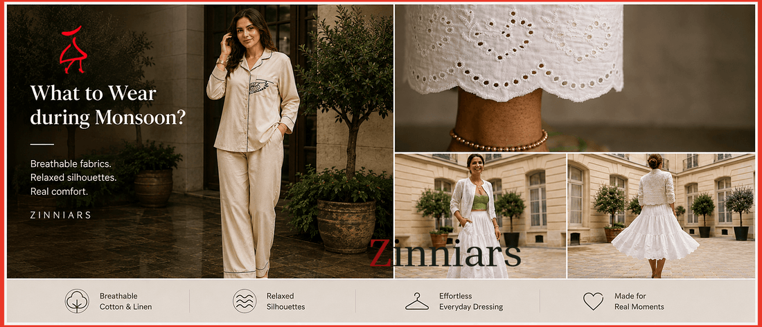 What Should You Wear During Monsoon? A Practical Guide to Breathable Clothing for Humid Weather !