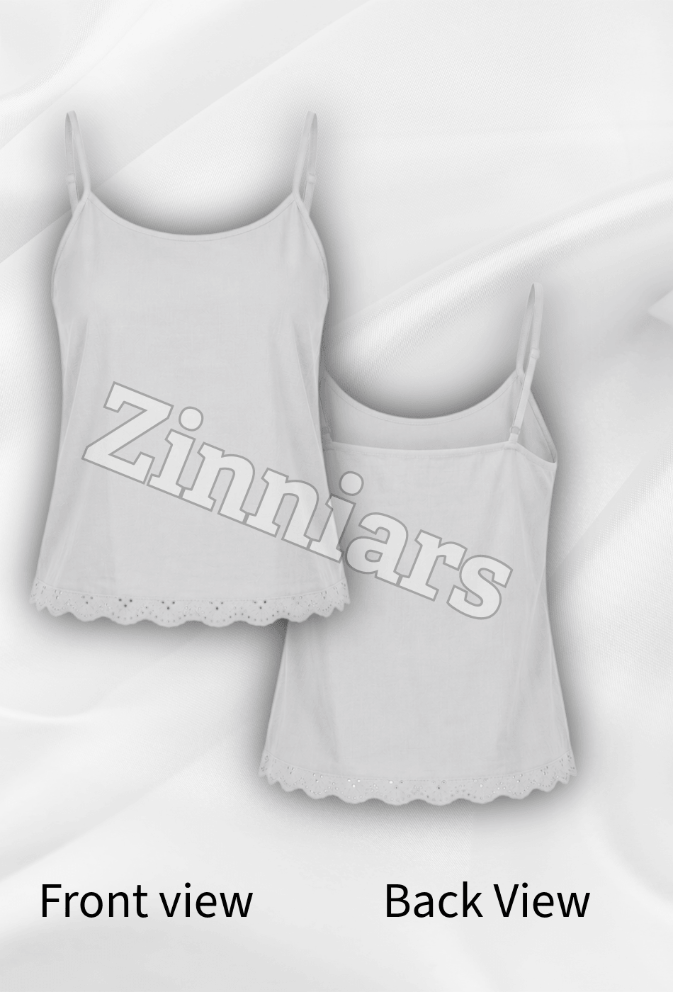 Anaira Cotton Cambric Schiffli Camisole
