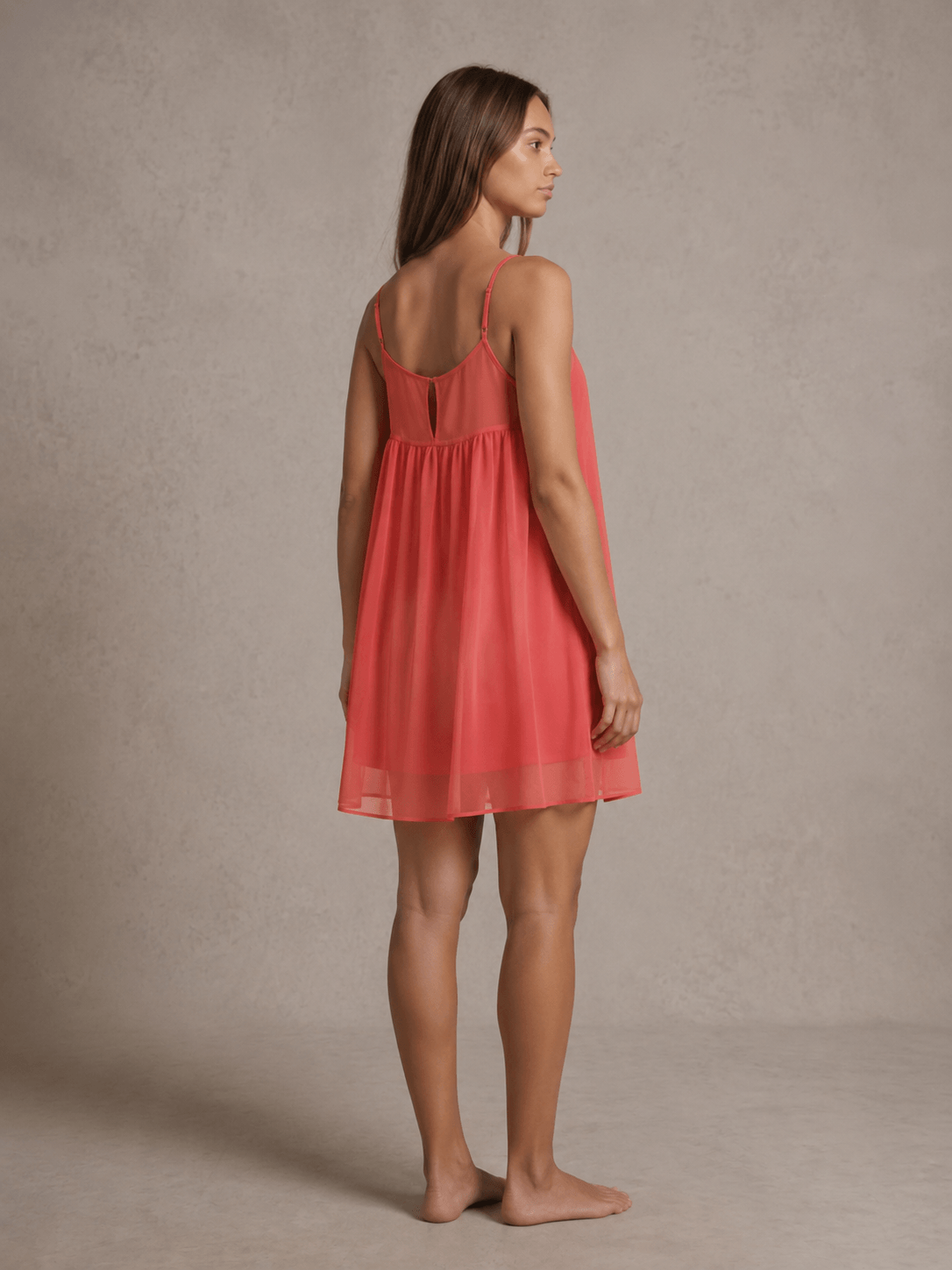 Jasmin Sheer Layer Resort Dress for Women