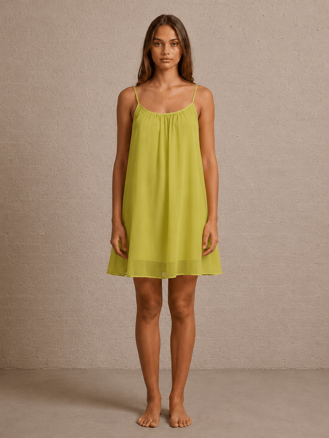 Jasmin Sheer Layer Resort Dress for Women