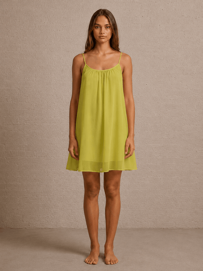 Jasmin Sheer Layer Resort Dress for Women