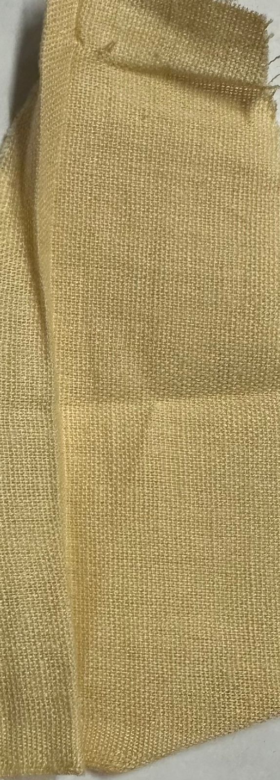 Naira  Cotton Linen A-Line Midi Dress in Warm Beige with Hand Embroidered Motifs