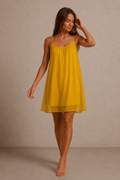 Jasmin Sheer Layer Resort Dress for Women