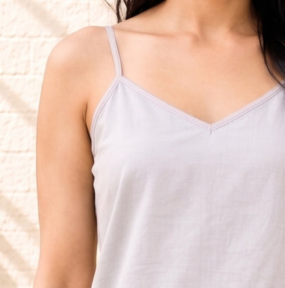 Anaira Cotton Cambric Schiffli Camisole