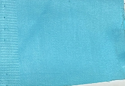 Gul | Sky Blue Cotton Satin Lounge Shorts for Women
