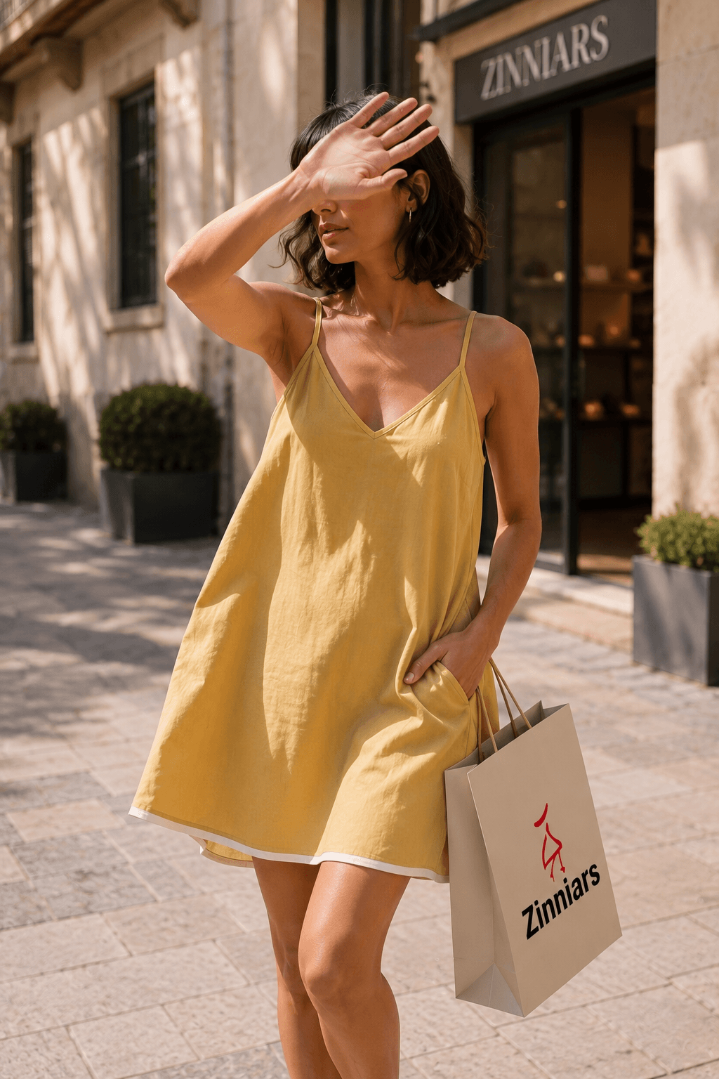 Senorita Cotton Y-Back Slip & Sundress for Women