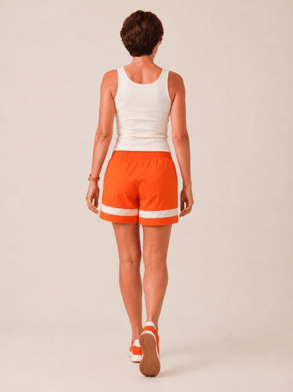 Macy London 100% Cotton Woven Lounge Shorts for Women Org
