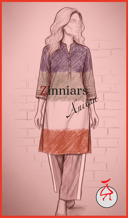 Anitaa Sporty Co-ordset For Women-Indo World blushgrey