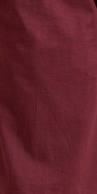 Bubby Mini Maroon Cotton Viscose Lace-Detail Kurta & Palazzo Co-ord Set for Girls