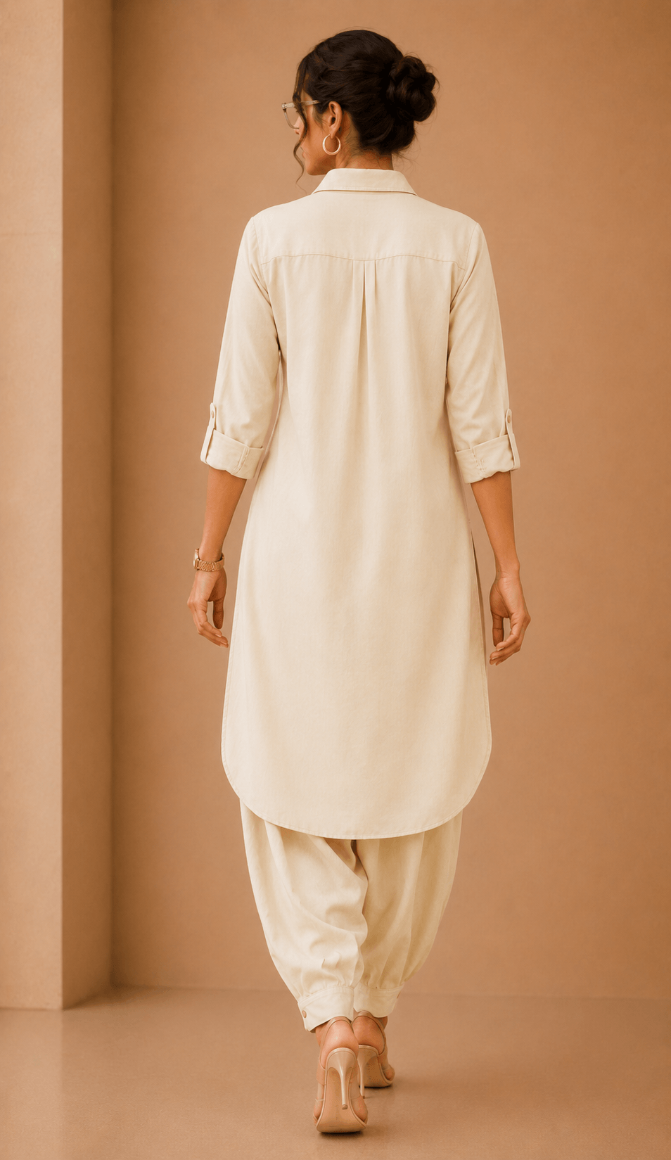 Saathiya Indo World – Women's Work Wear Ensemble in Cotton Viscose
