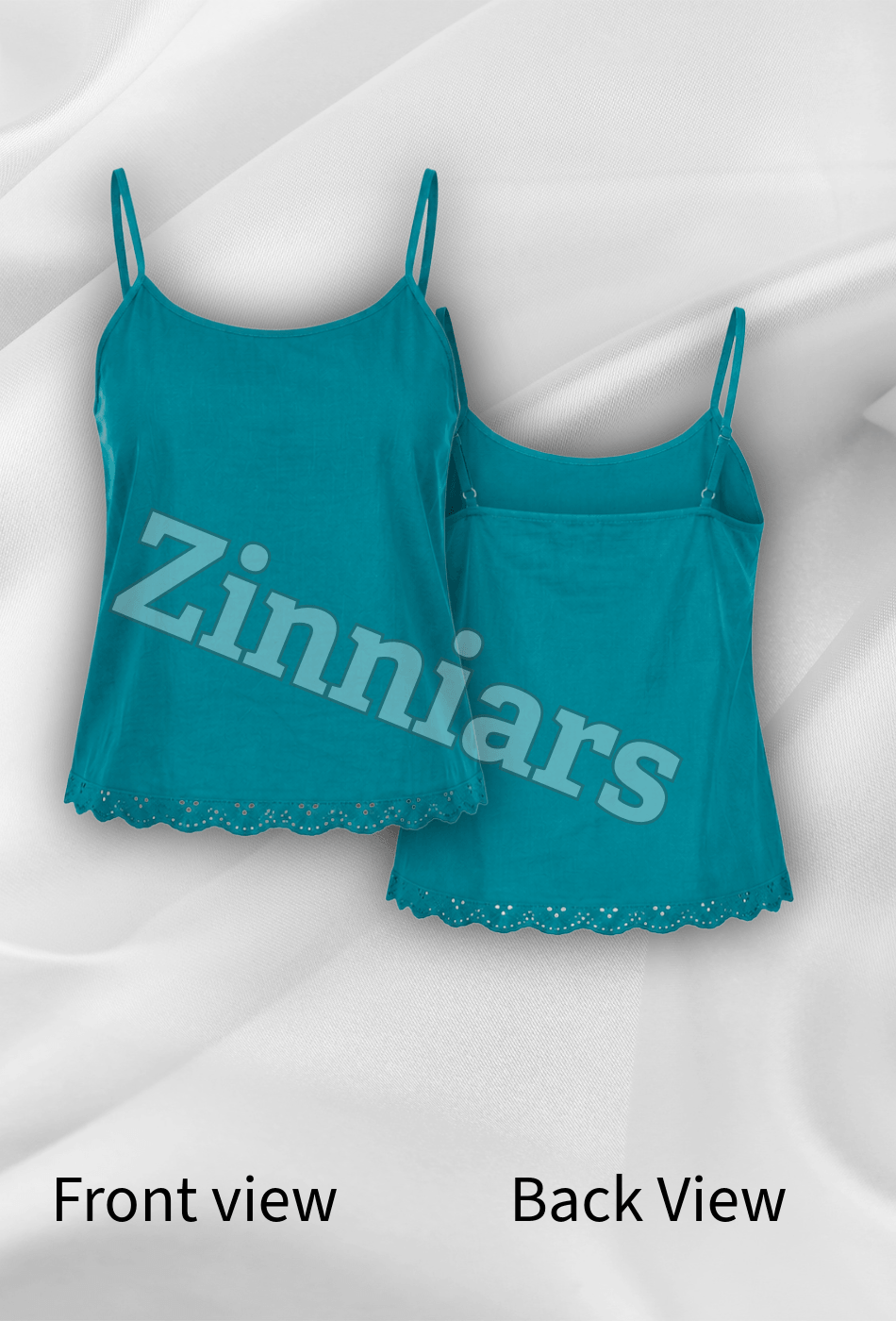 Anaira Cotton Cambric Schiffli Camisole