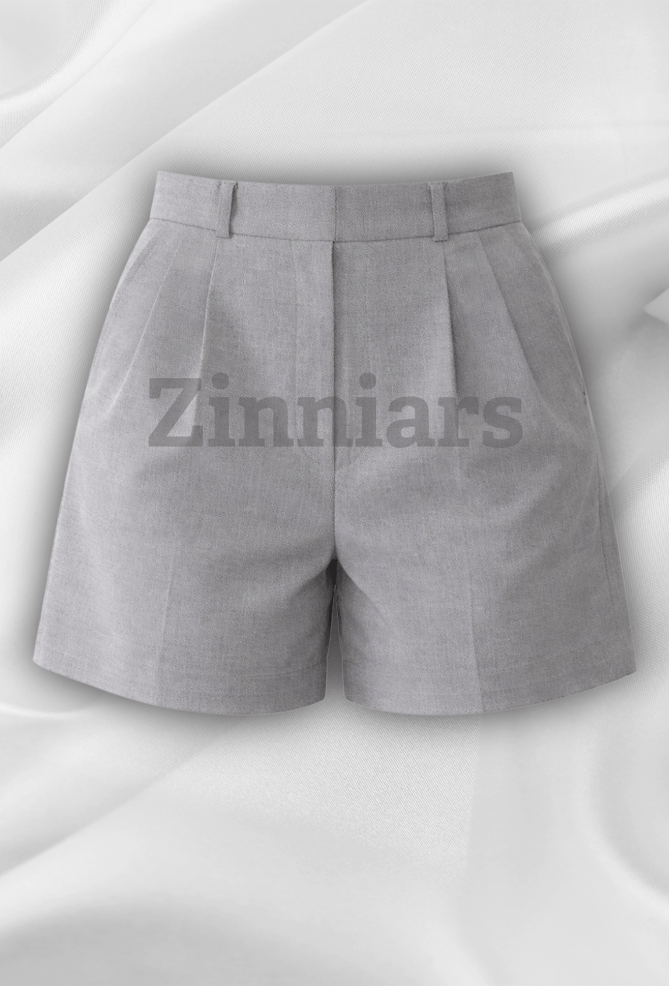 Ria | Cotton-Lycra Tailored Shorts for Women