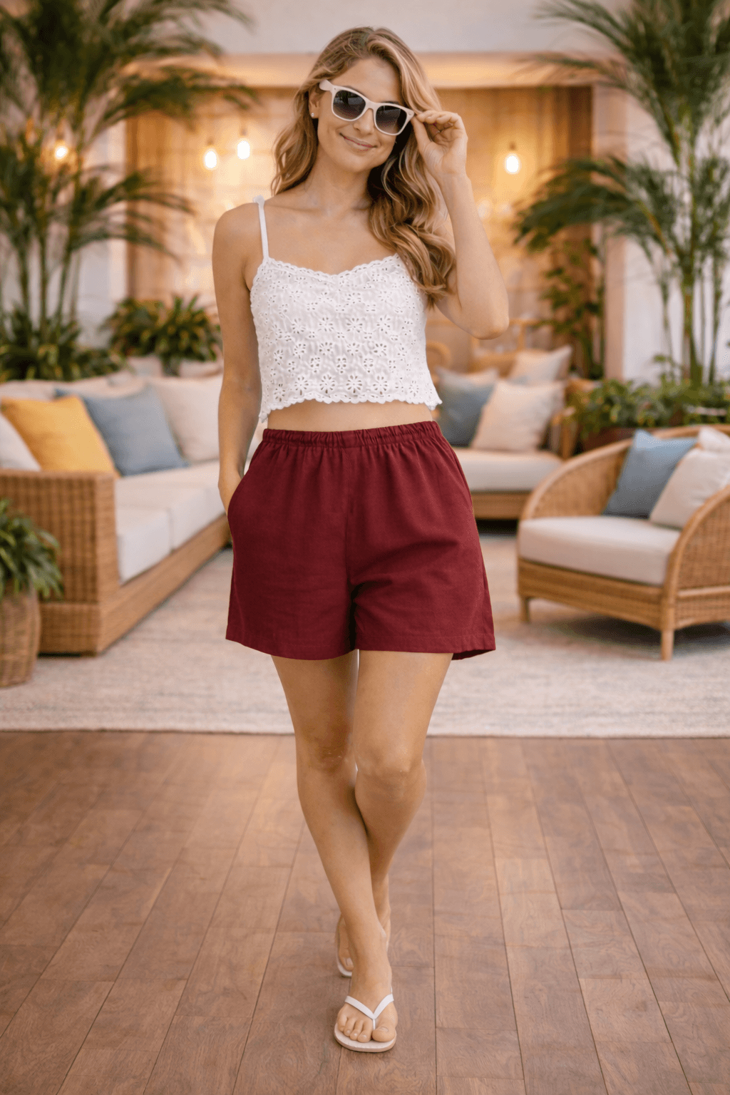 Beera | Relaxed-Fit Lounge Short for Women