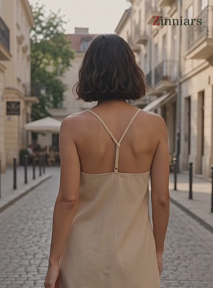 Senorita Cotton Y-Back Slip & Sundress for Women